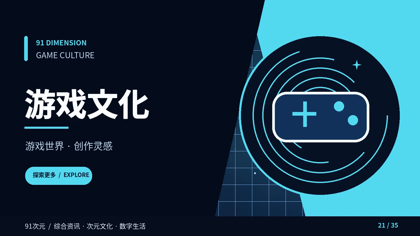 游戏文化主题画面